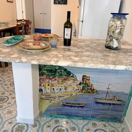 Casa de férias Acquamarina - Direct Sea Access - Full Sea View - Amalfi Coast Cetara